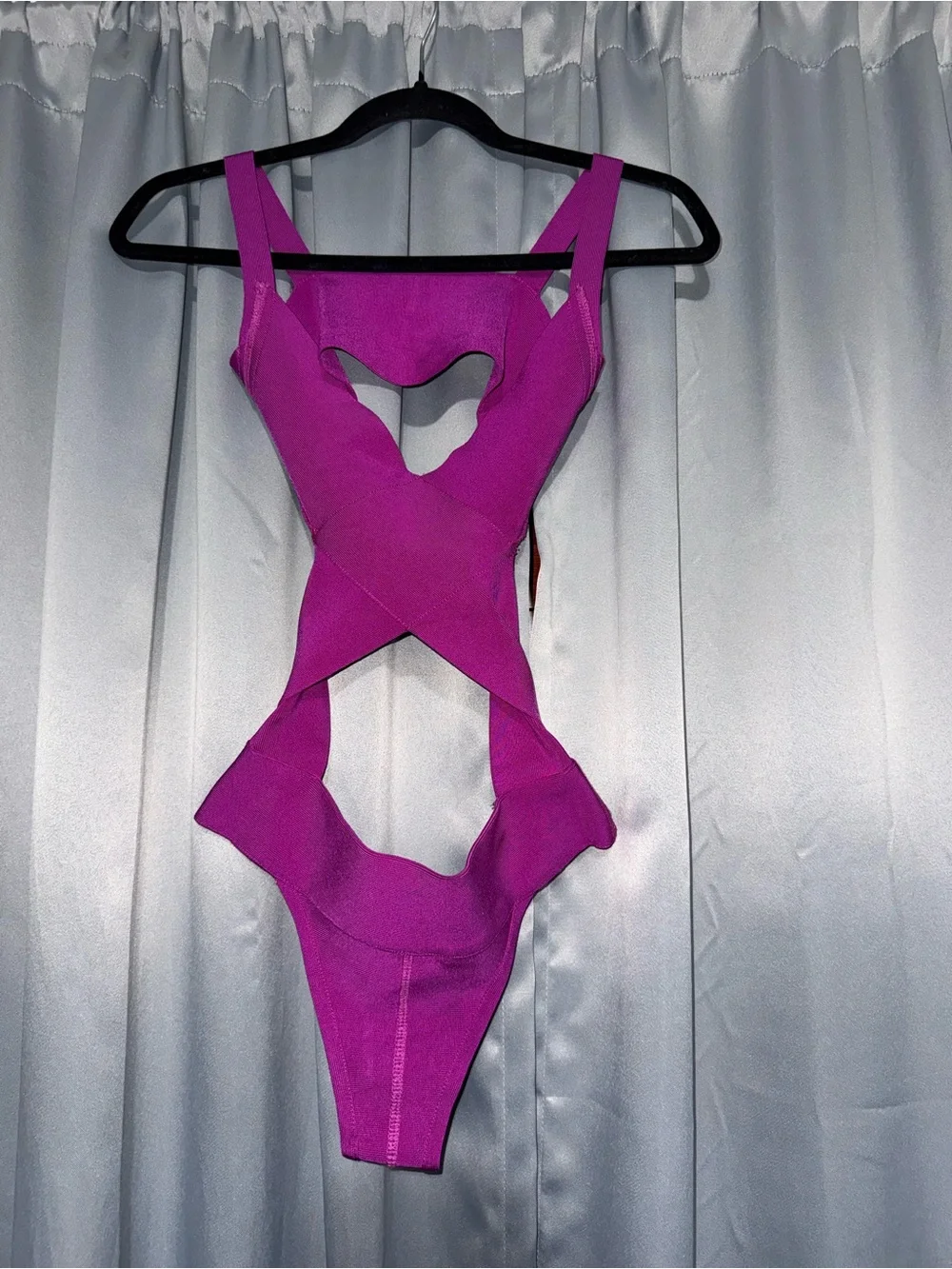 SKIMS One-Piece Swimsuit in Vibrant Magenta